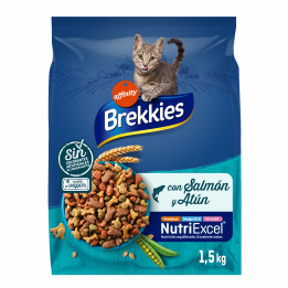 Brekkies Cat Mix Pescado, pienso para gatos - Kompymascotas