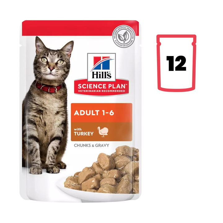 Hill's Science Plan Feline Adult, Comida Húmeda para gato - Kompymascotas