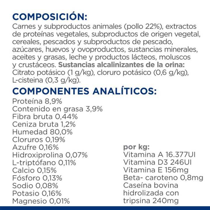 Hill's Prescription Urinary Stress, Comida húmeda para gatos - Kompymascotas
