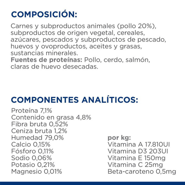 Hill's Prescription salmon, Comida húmeda para gatos - Kompymascotas