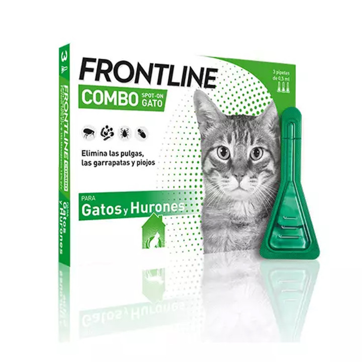 Frontline Combo Spot , Pipetas para gatos - Kompymascotas