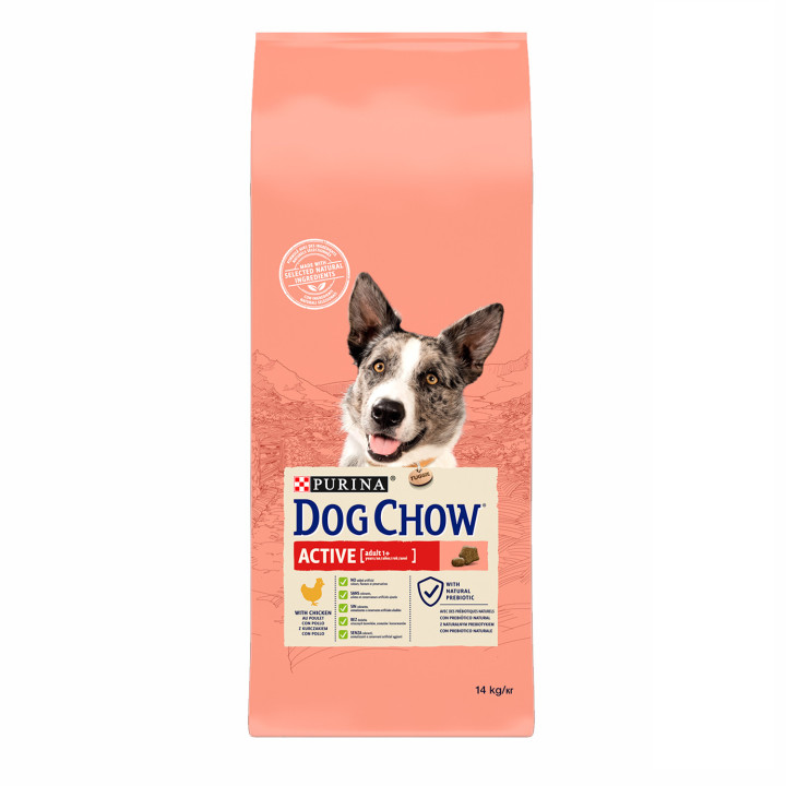 Dog Chow Active Pollo, pienso para perros - Kompymascotas