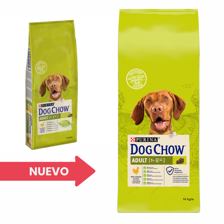Dog Chow Adult Pollo, pienso para perros - Kompymascotas