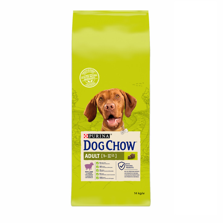 Pienso para perros Dog Chow Adult Cordero - Kompymascotas