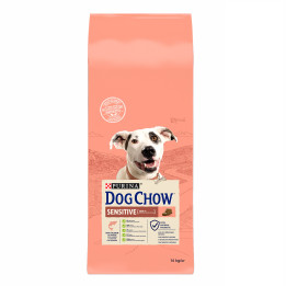Dog Chow Sensitive Salmón y Arroz, pienso para perros - Kompymascotas