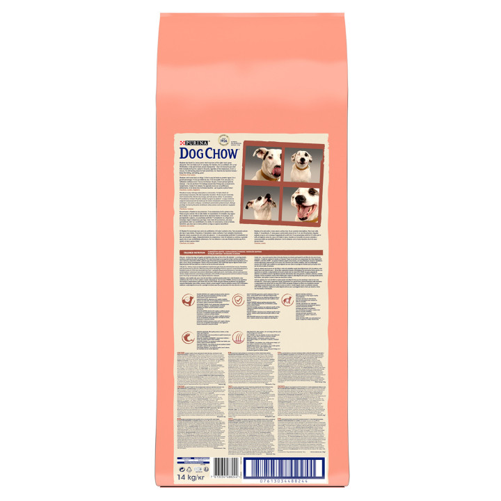 Dog Chow Sensitive Salmón y Arroz, pienso para perros - Kompymascotas