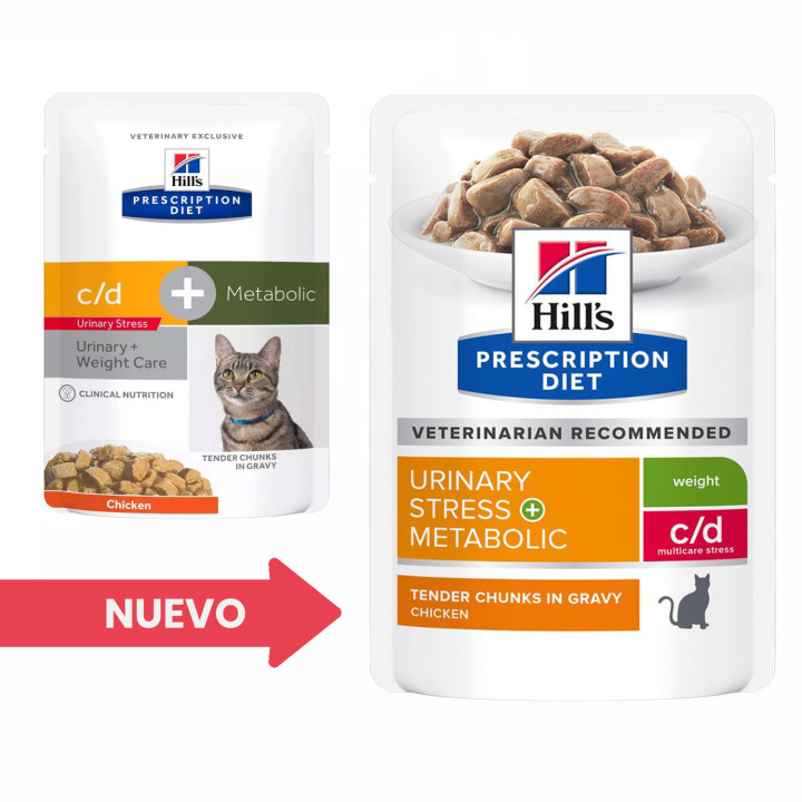 Hill's Prescription Plus Urinary, Comida húmeda para gatos - Kompymascotas