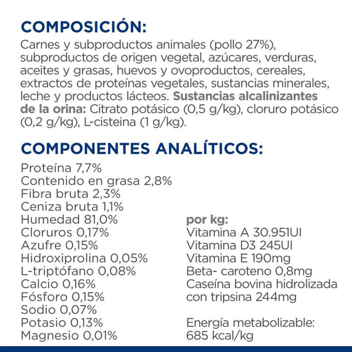 Hill's Prescription Plus Urinary, Comida húmeda para gatos - Kompymascotas