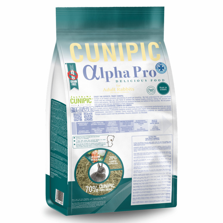 Alpha Pro Adult Rabbit , Roedores - Kompymascotas
