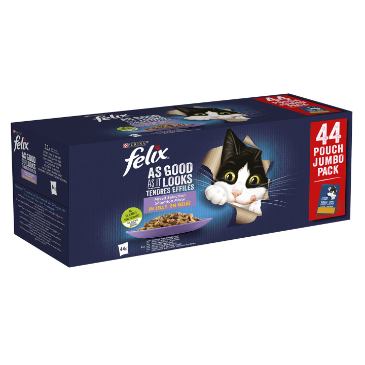 Felix Fantastic Selección de sabores pack surtido 44 x 100g