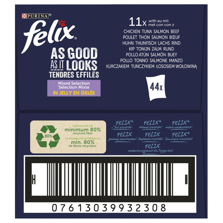 Felix Fantastic Selección de sabores pack surtido 44 x 100g