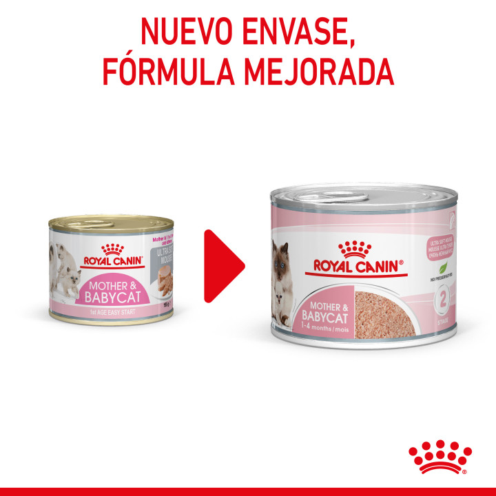 Comida Húmeda Royal Canin Feline Health Nutrition Babycat Instinctive - Kompymascotas