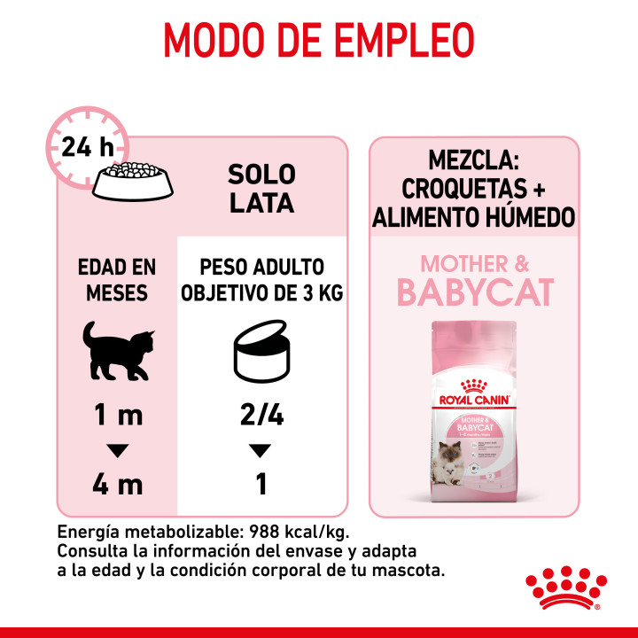 Comida Húmeda Royal Canin Feline Health Nutrition Babycat Instinctive - Kompymascotas