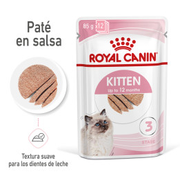 Comida húmeda Royal Canin Kitten (Paté) para gatos - Kompymascotas