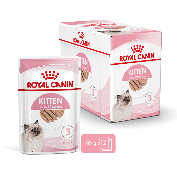 Comida húmeda Royal Canin Kitten (Paté) para gatos - Kompymascotas