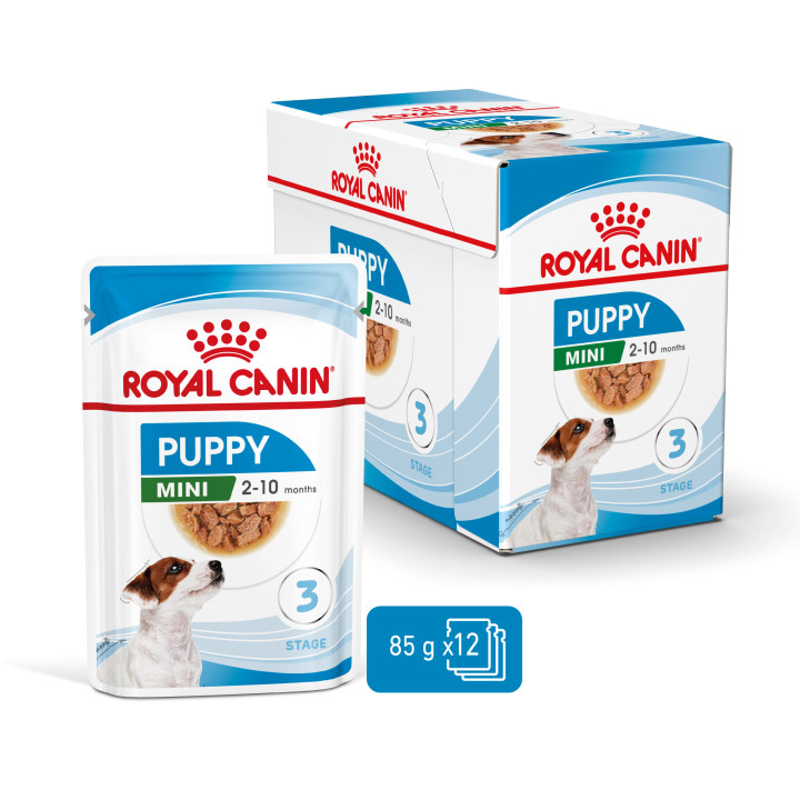 Royal Canin Mini Puppy comida húmeda para cachorro de razas tamaño pequeño