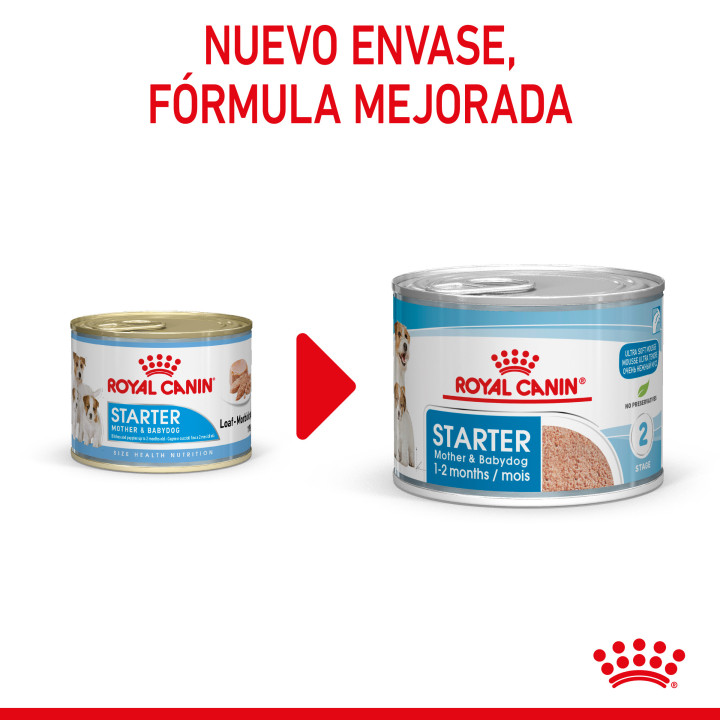 Comida húmeda para perros Royal Canin Health Nutrition Húmedo Starter Mousse - Kompymascotas