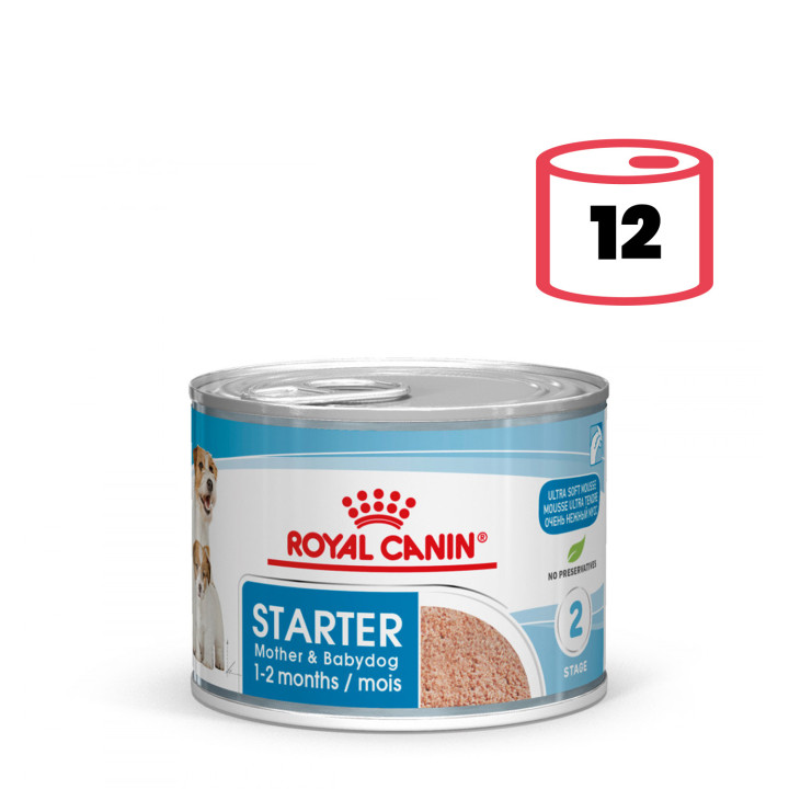 Comida húmeda para perros Royal Canin Health Nutrition Húmedo Starter Mousse - Kompymascotas