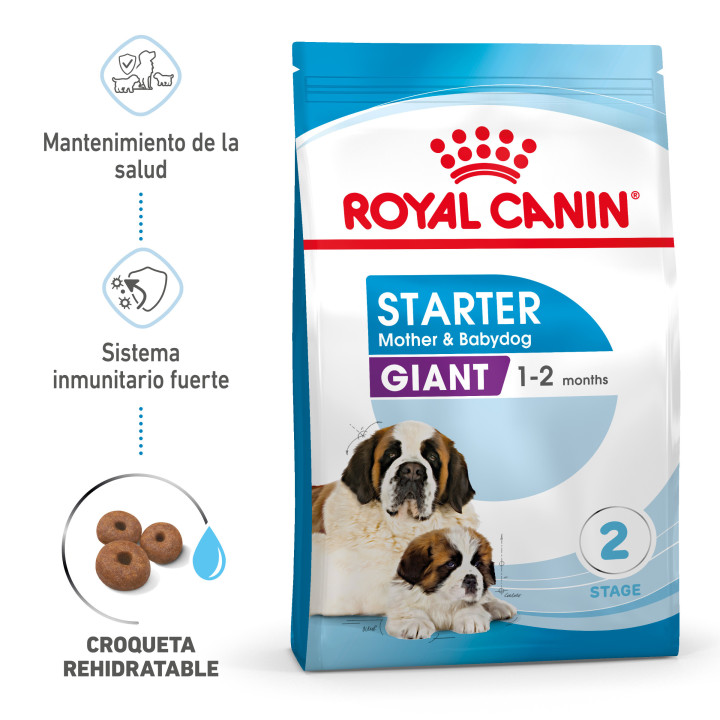 Royal Canin Giant Starter Mother & Babydog pienso para cachorro - Kompymascotas