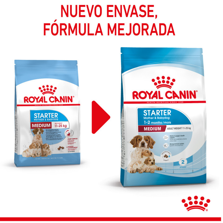 Royal Canin Medium Starter Mother&Babydog pienso para cachorro - Kompymascotas