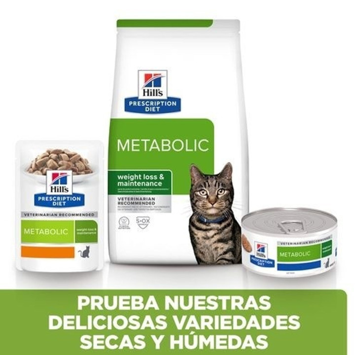 Hill's Prescription Diet Metabolic , Pienso para gatos - Kompymascotas