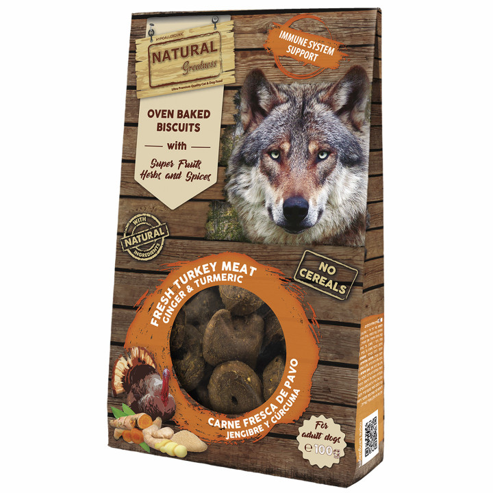 Natural Greatness Galletas horneadas Immune System -Kompymascotas