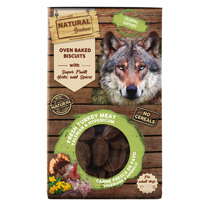 Natural Greatness Galletas Calming Support - Kompymascotas