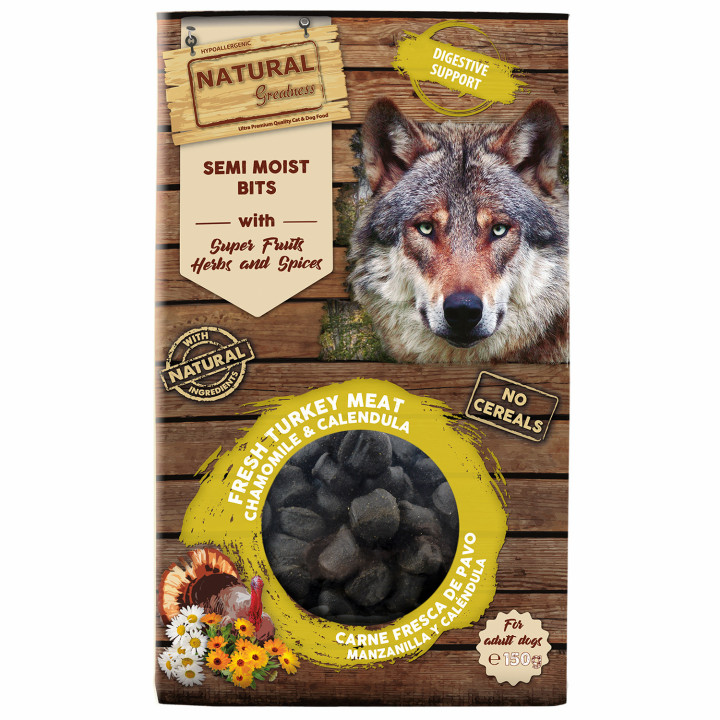 Natural Greatness Bits semihúmedos Digestive - Kompymascotas