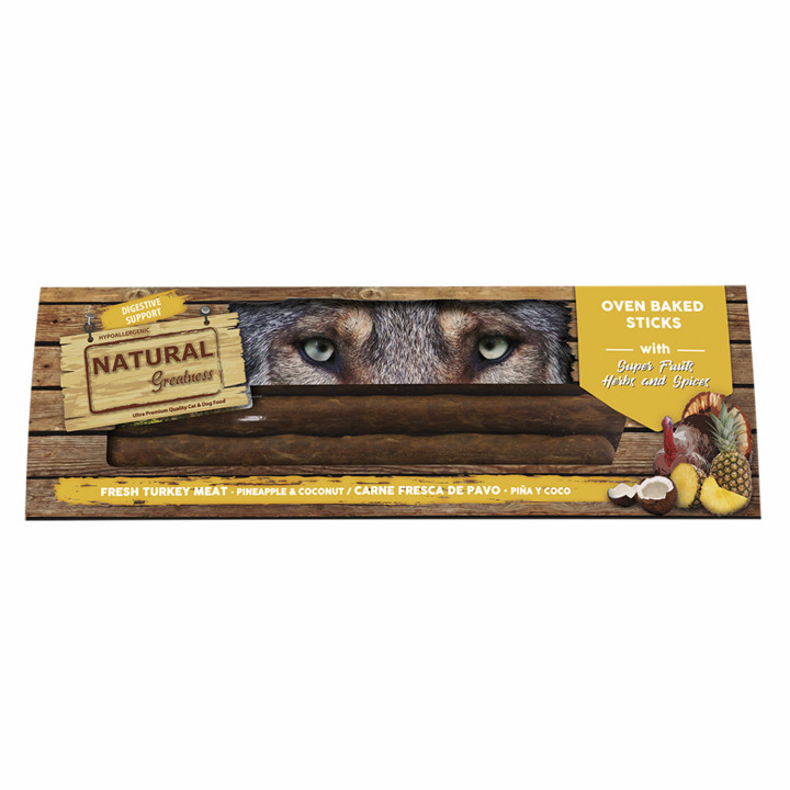 Natural Greatness Sticks horneados Digestive - Kompymascotas