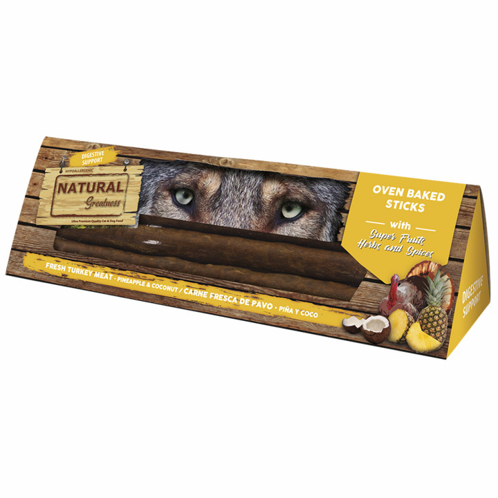 Natural Greatness Sticks horneados Digestive - Kompymascotas