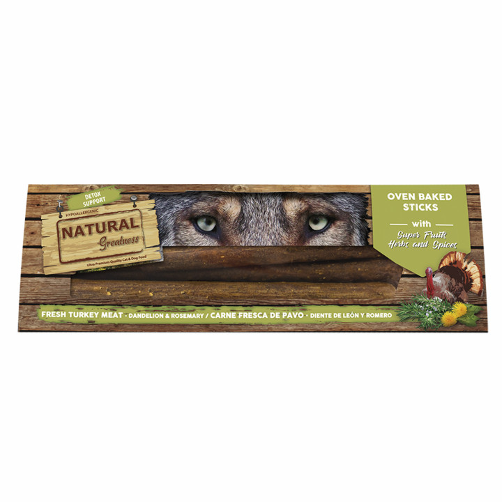 Natural Greatness Sticks horneados Detox Support - Piensomascotas