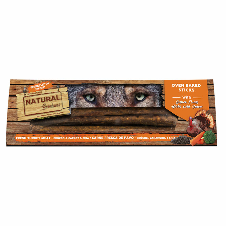 Natural Greatness Sticks horneados Immune System - Kompymascotas