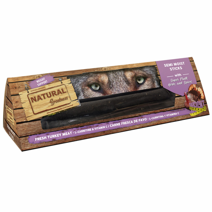 Natural Greatness Sticks semihúmedos Weight - Kompymascotas