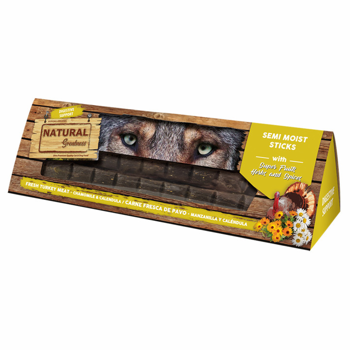 Natural Greatness Sticks semihúmedos Digestive - Kompymascotas