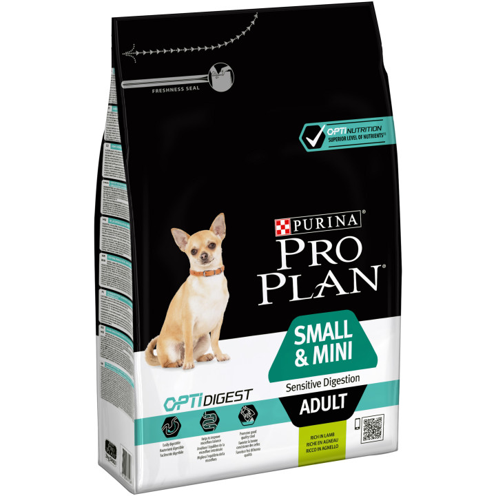 Pienso Purina Pro Plan Small Adult Digest Cordero - Kompymascotas