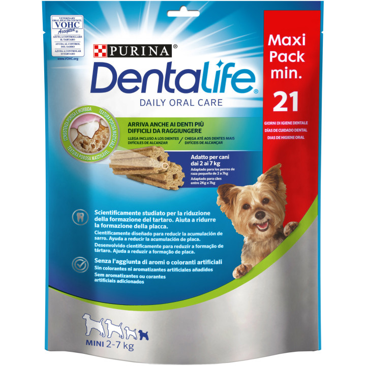 Golosinas para perro, PURINA DENTALIFE Extrasmall Loyalty - Kompymascotas