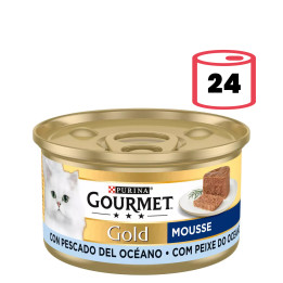 Purina Gourmet Gold Mousse, comida húmeda para gatos - Kompymascotas