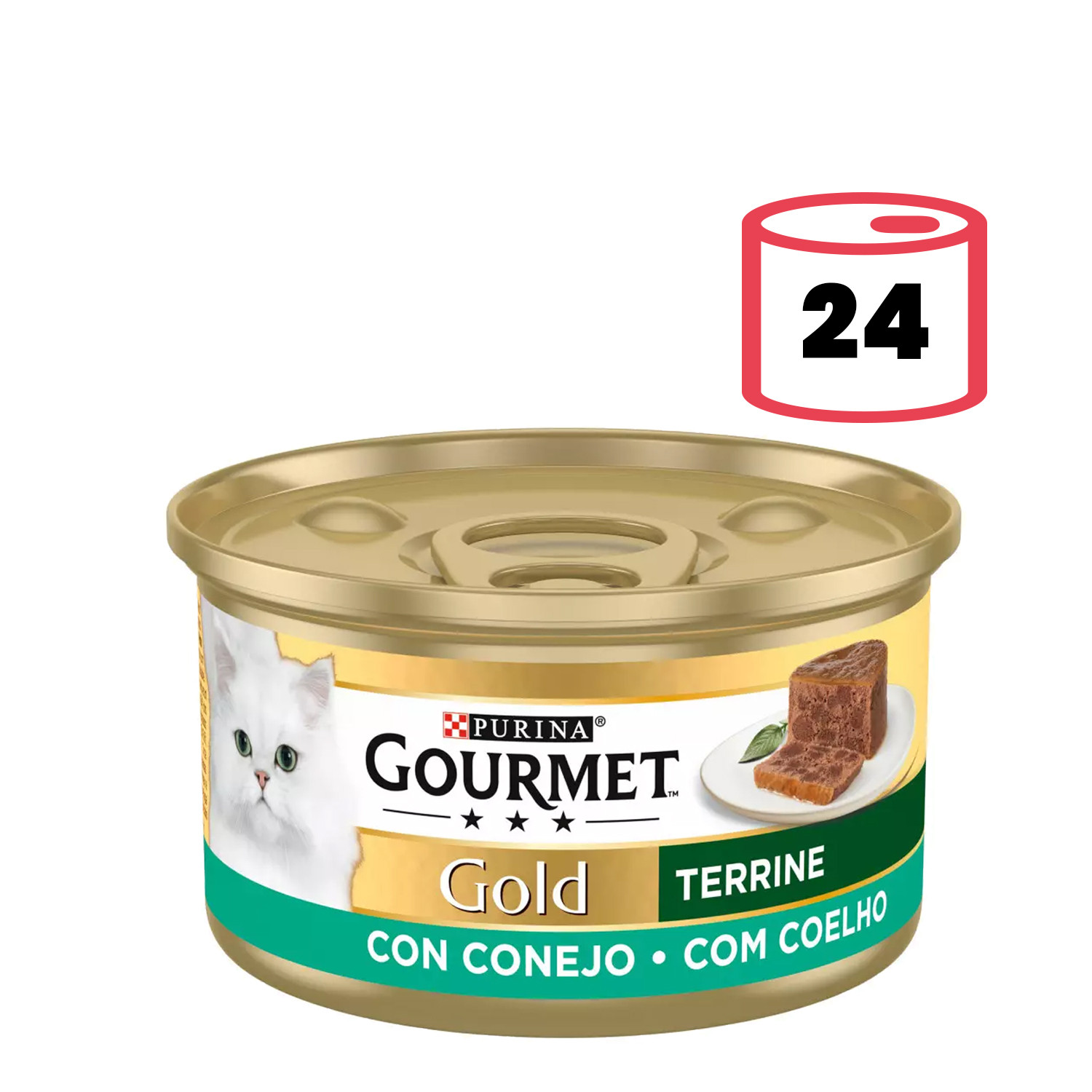 Comida húmeda gourmet gatos