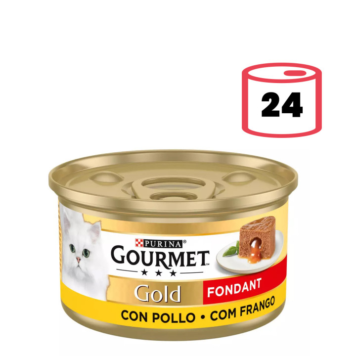 Comida húmeda para gatos Purina Gourmet Gold Fondant - Kompymascotas