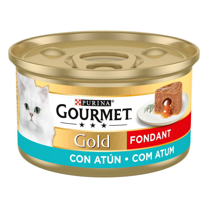 Comida húmeda Purina Gourmet Gold Fondant con Atún - Kompymascotas