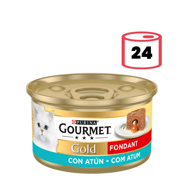 Comida húmeda Purina Gourmet Gold Fondant con Atún - Kompymascotas