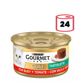 Comida húmeda PURINA GOURMET Gold Tartelette - Kompymascotas