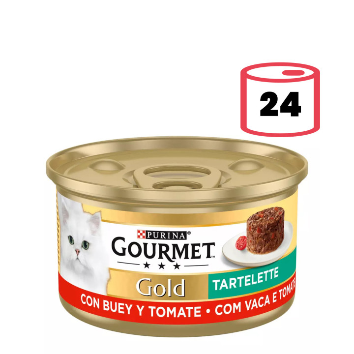 Comida húmeda PURINA GOURMET Gold Tartelette - Kompymascotas