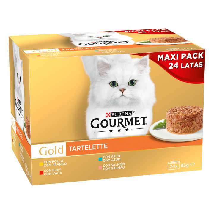 Purina Gourmet Gold Tartalette Pastel Maxi Pack