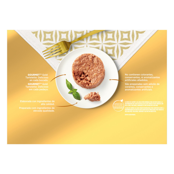 Purina Gourmet Gold Tartalette Pastel Maxi Pack