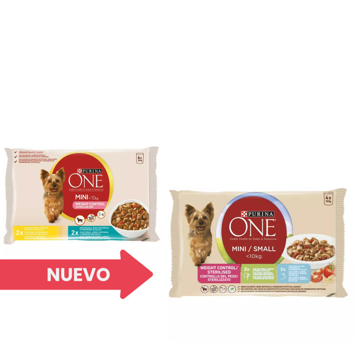 Comida húmeda PURINA ONE Weight Control MultiVariedad - Kompymascotas