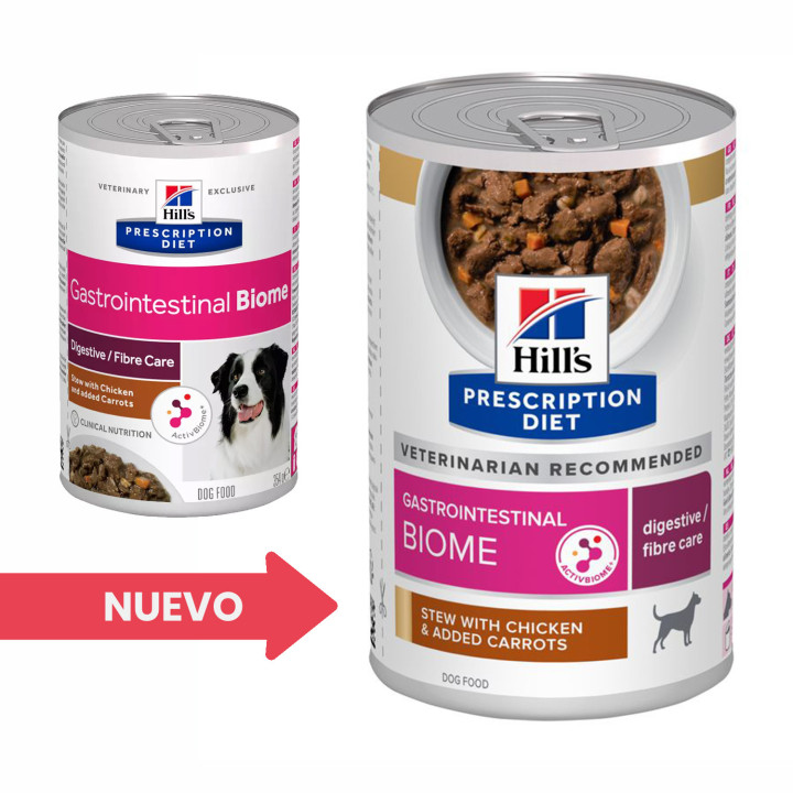 Gastrointestinal GI Biome Estofado para perros con Pollo y Verduras