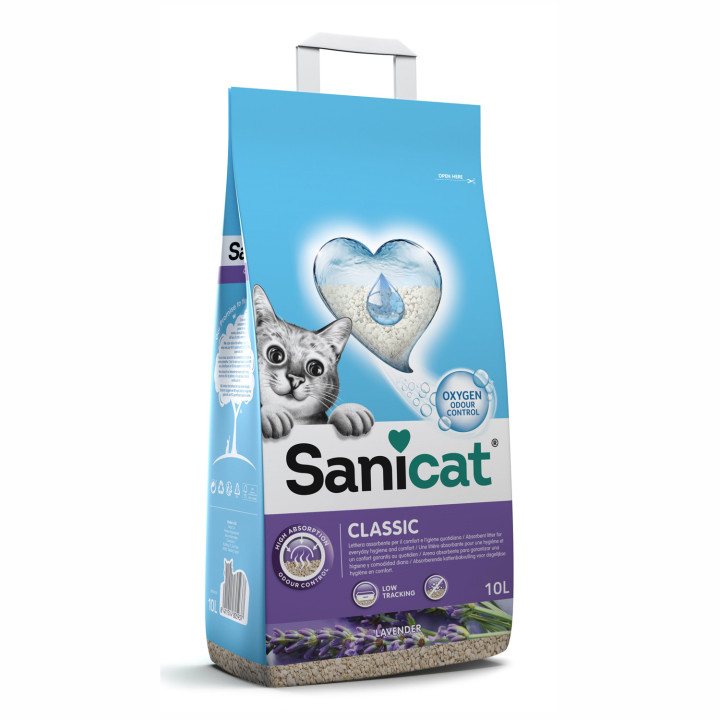 Arena Sanicat Classic Lavanda - Kompymascotas