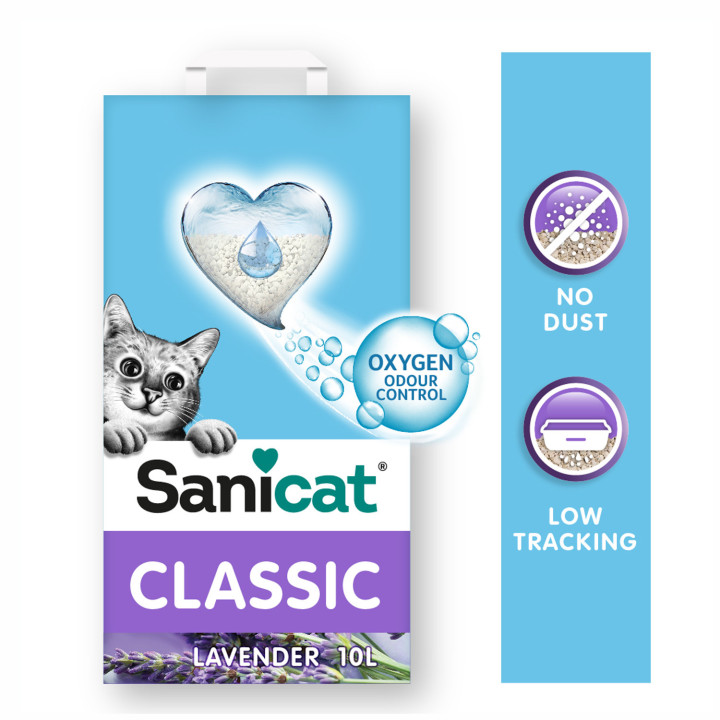 Arena Sanicat Classic Lavanda - Kompymascotas