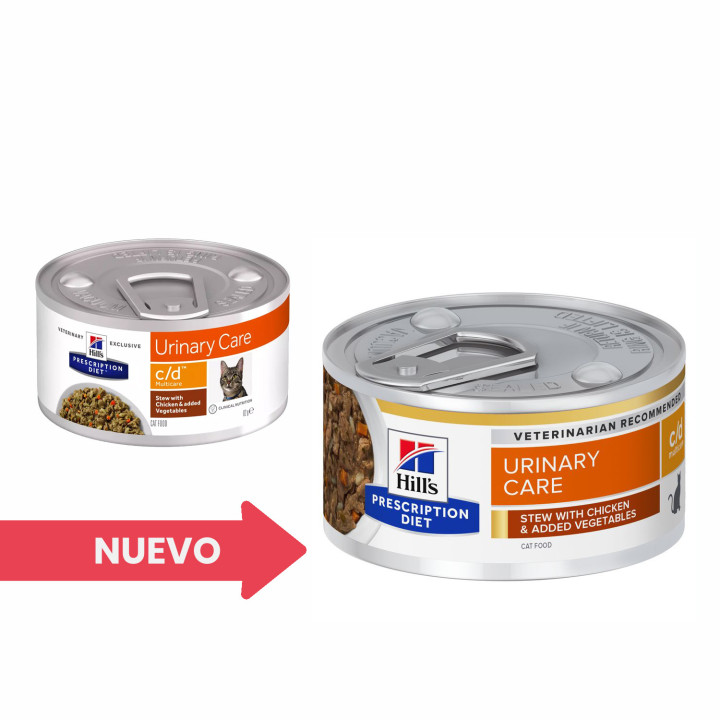 Comida húmeda Hill´s Prescription Diet Feline c/d Multicare - Kompymascotas